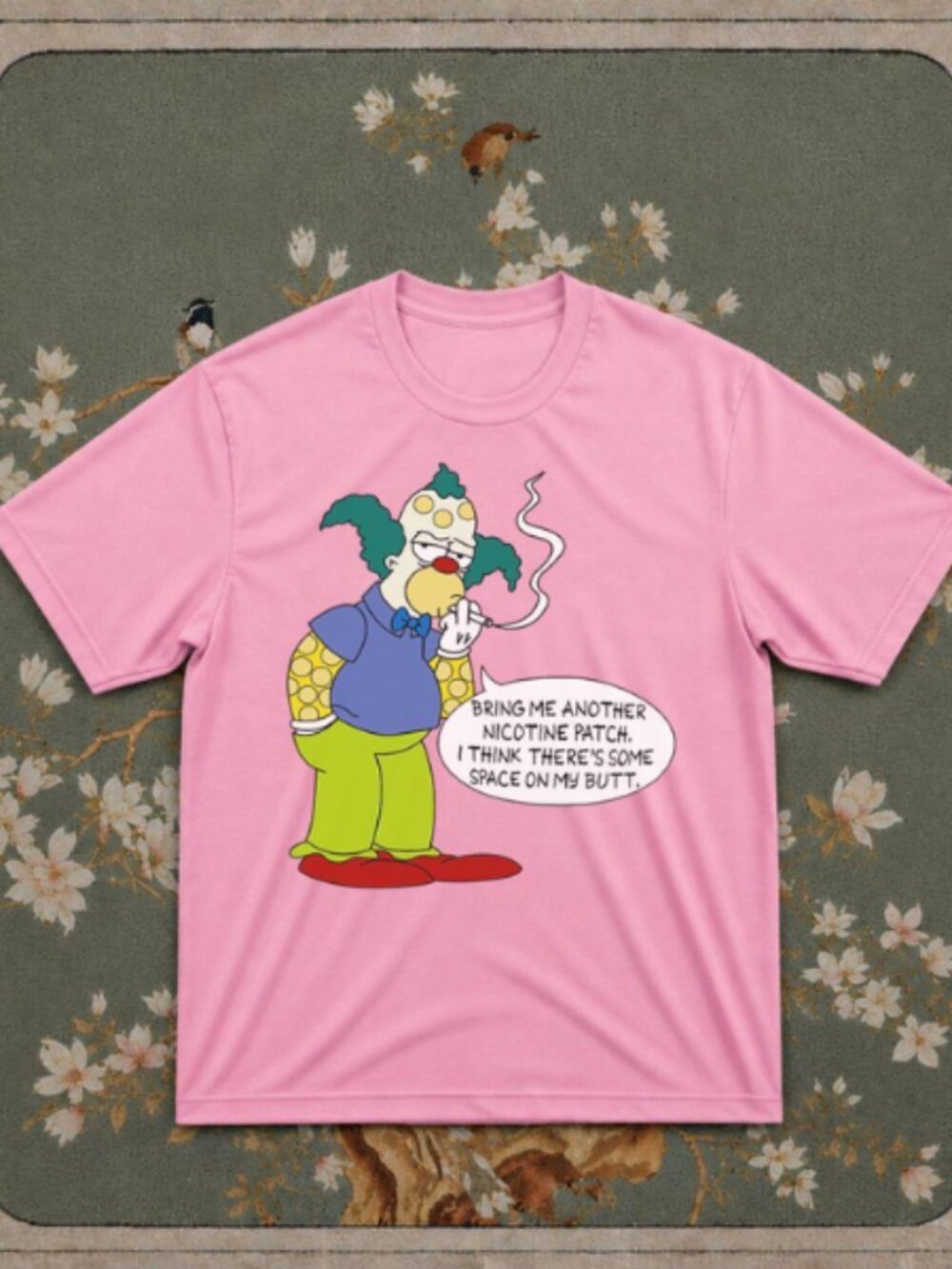 The Simpsons Krusty Graphic Tee - Funny Quote Shirt